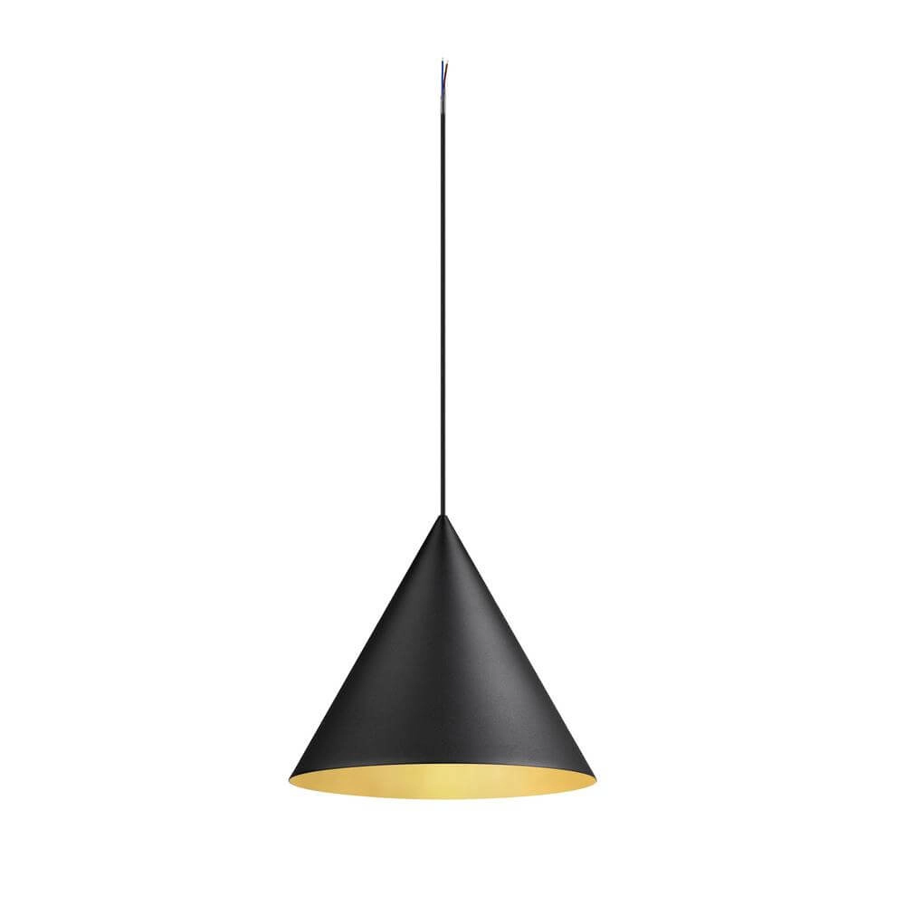 Suspension Magico 38 noir avec or Ø 38cm Suspension Magico 38 noir avec or Ø 38cm
