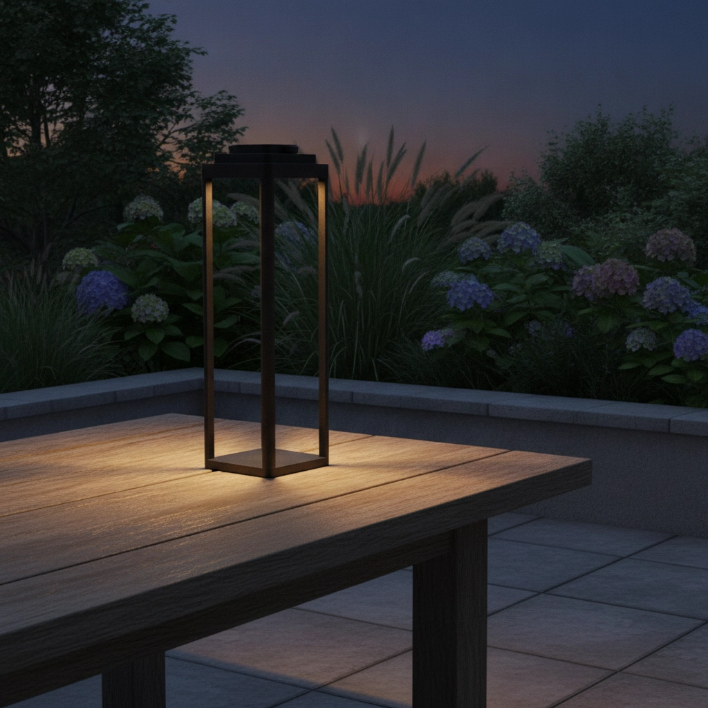 Lampe de table élégante Figi anthracite 50cm