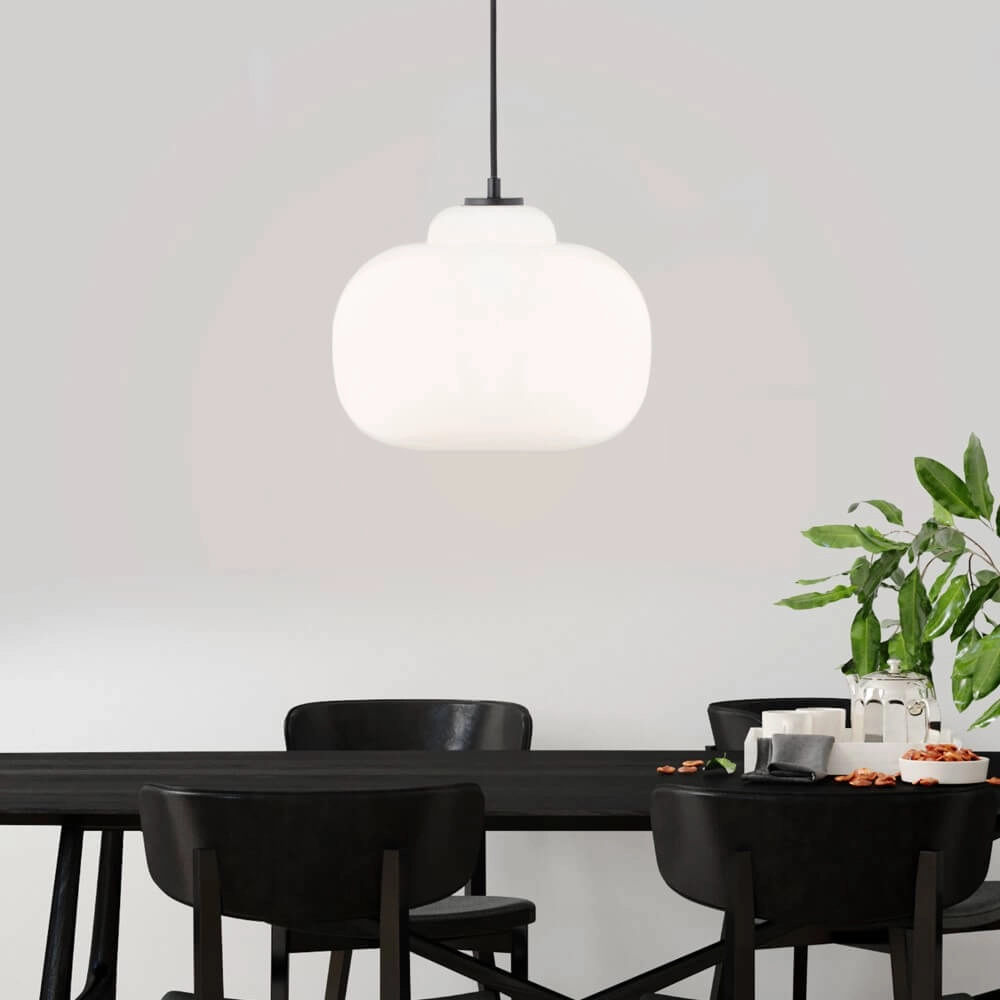Lampe suspendue Blop blanc Brilliant 4004353413322