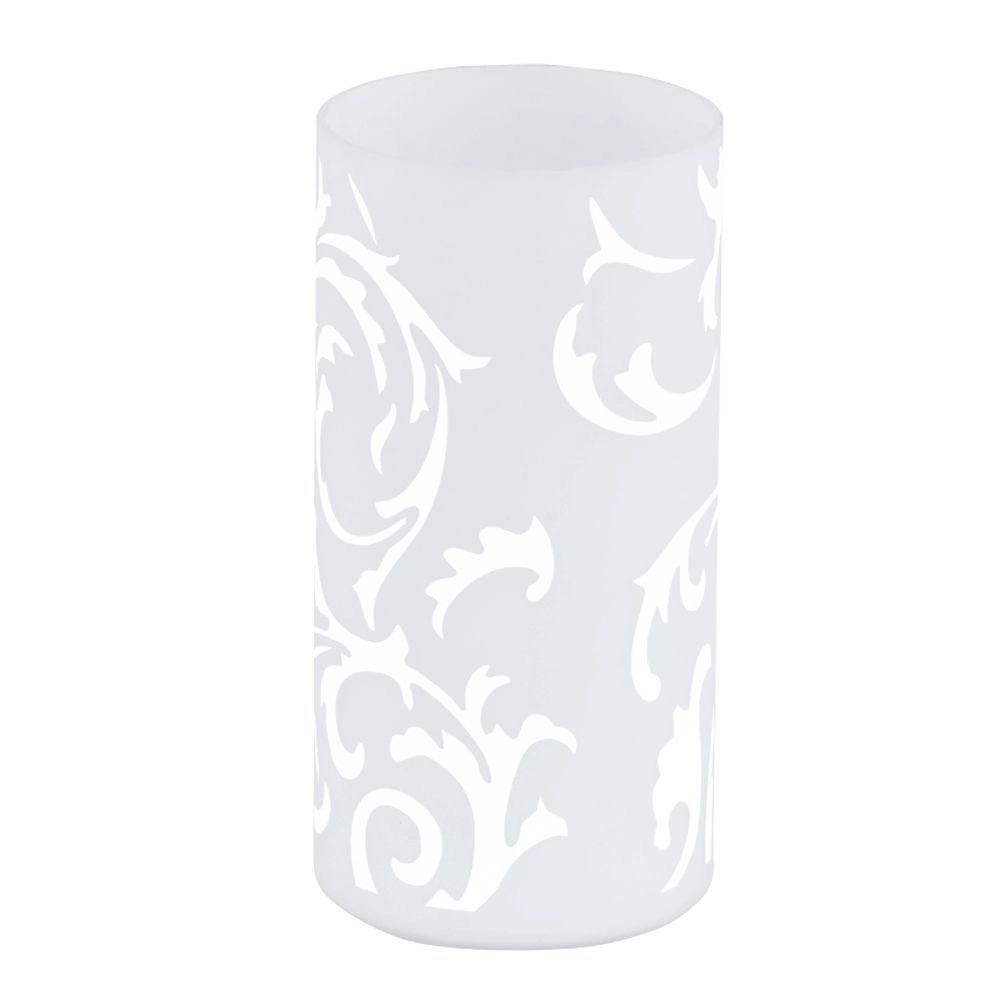 Lampe de table Geo structure 20cm blanc