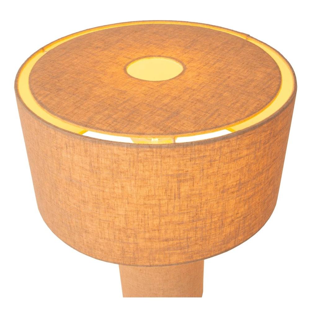 Lampe de table Leeroy taupe Lucide 5411212032102