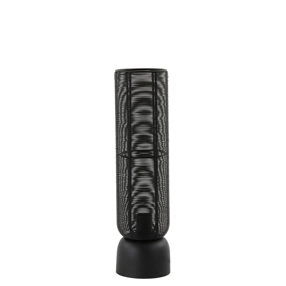 Lampe de table Lezuza Ø 13,5 cm noir