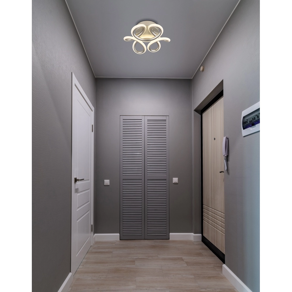 Lampe de plafond gris argenté Melisand Modernité Globo 9007371515349