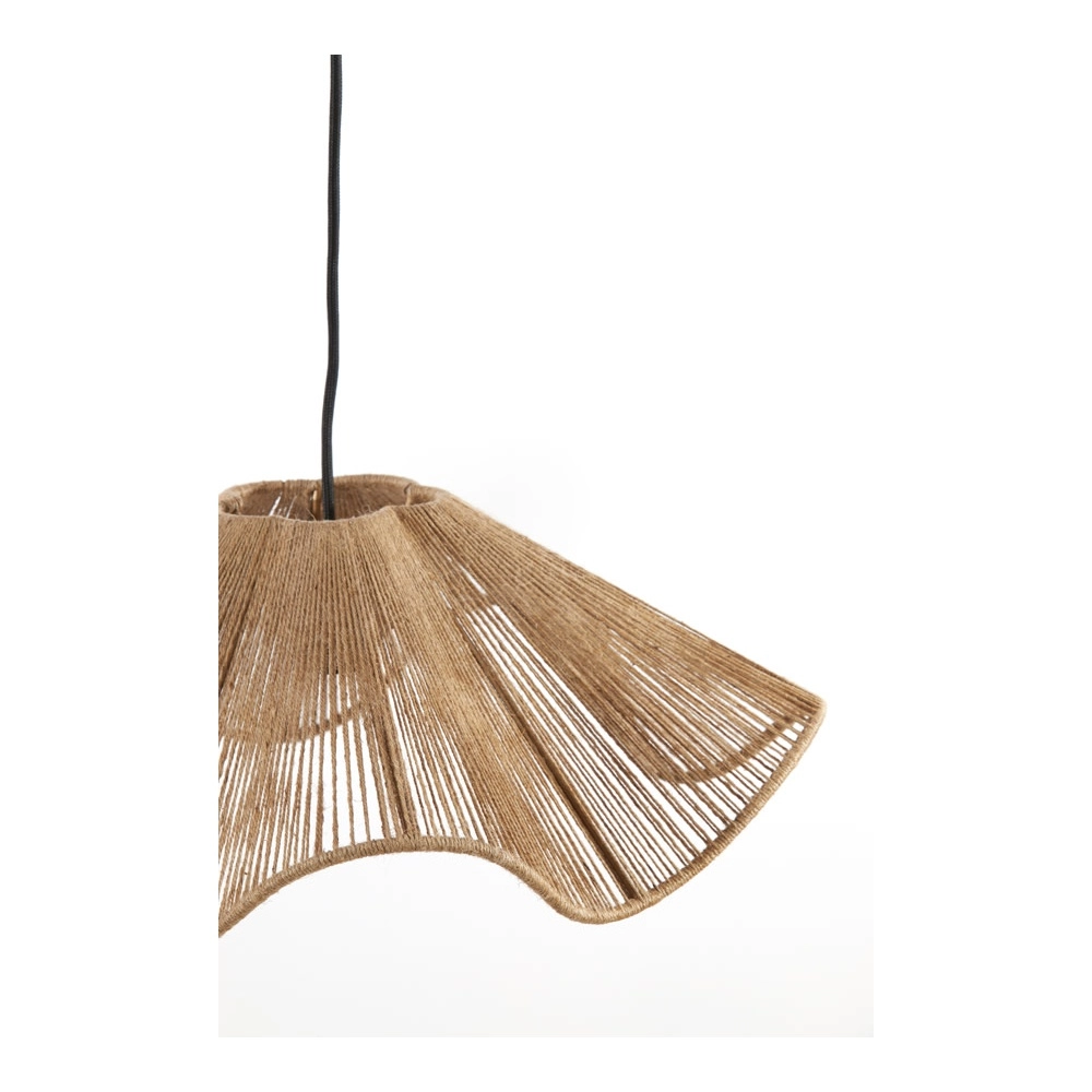 Lampe pendante en rotin Fodara Ø 48 cm marron Light & Living 8717807702083