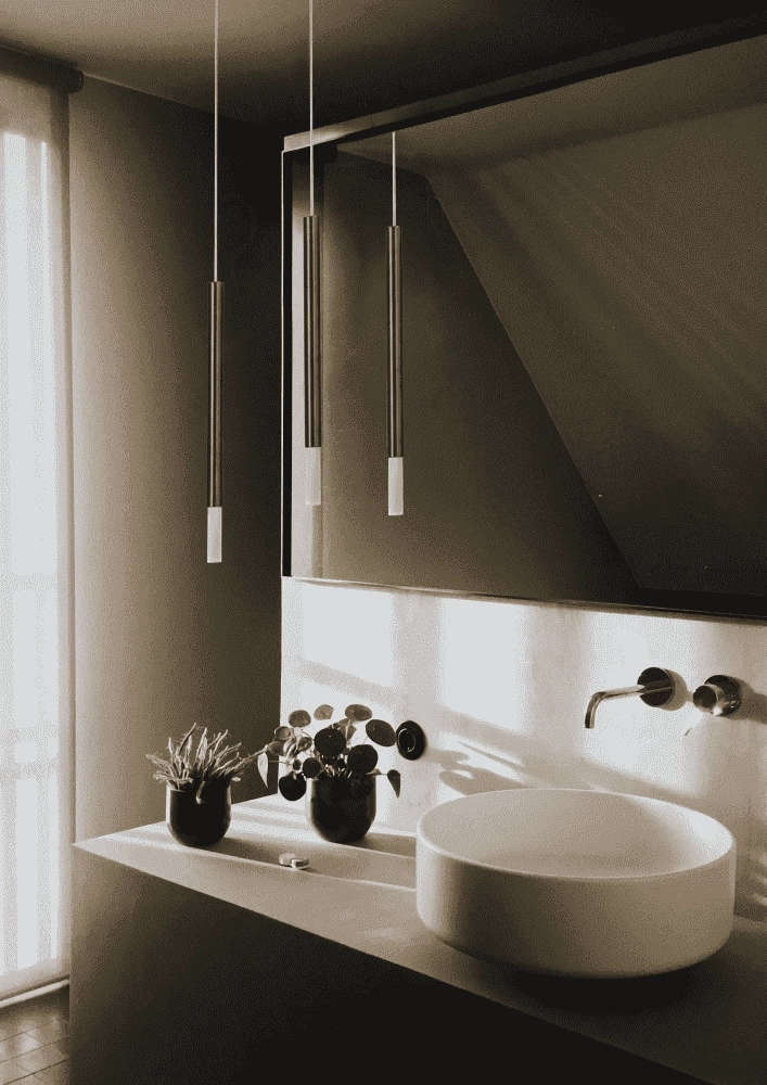 Lampe suspendue de table à manger noire Flute Cylindre doré à 4 lumières Masterlight 8718121209432