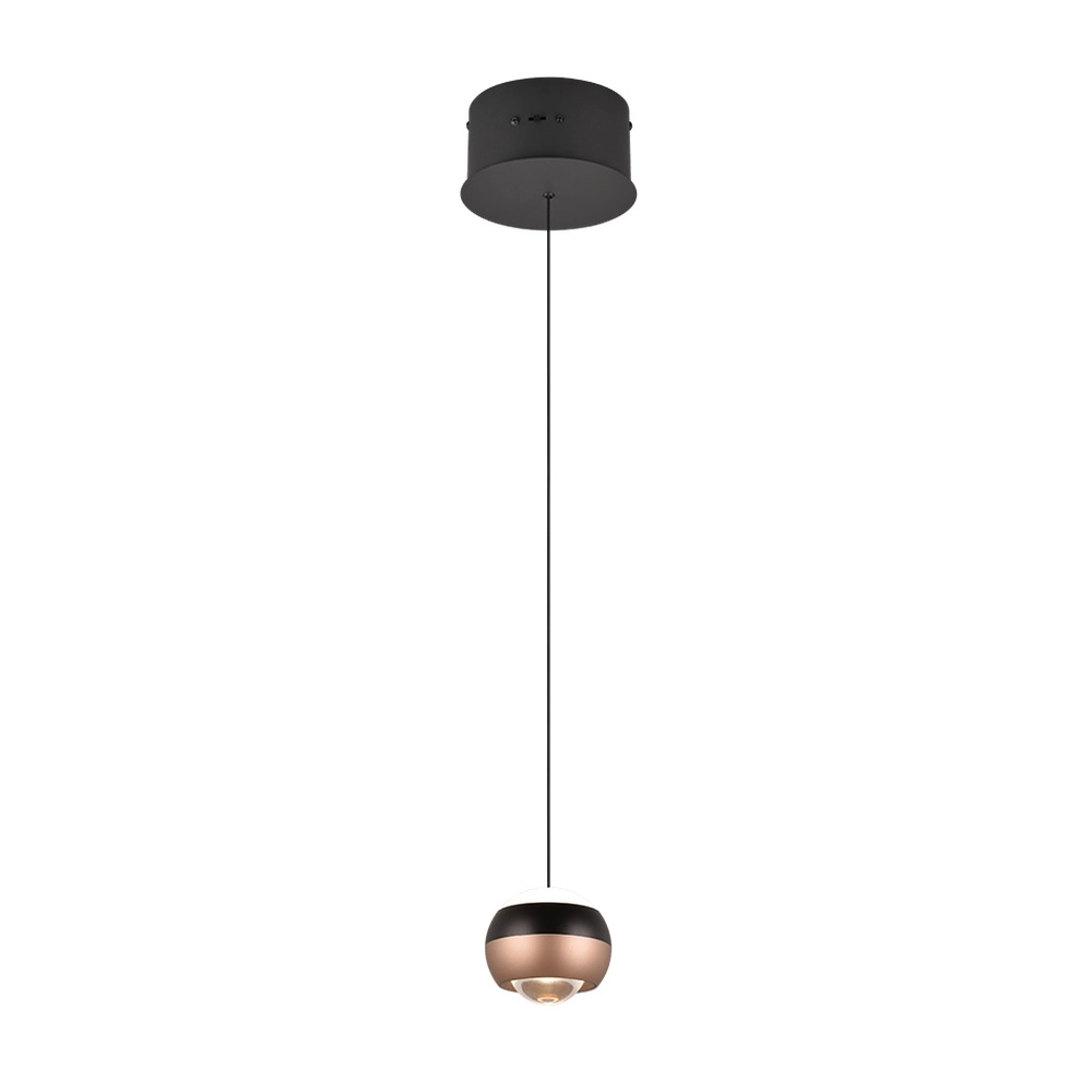 Lampe pendante de conception Orbit simple Ø 15,5 cm Trio 4017807578836