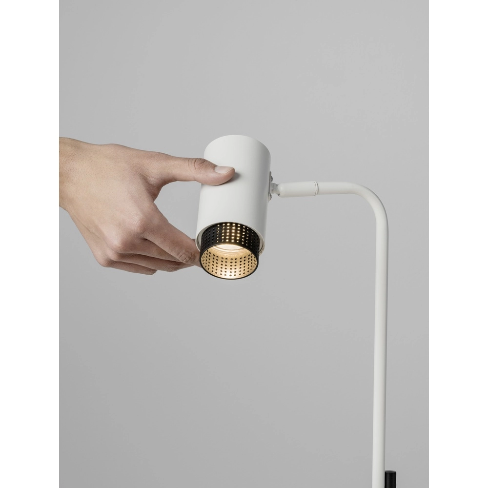 Lampe de bureau Nessi blanc avec noir Lyora 5212017475190