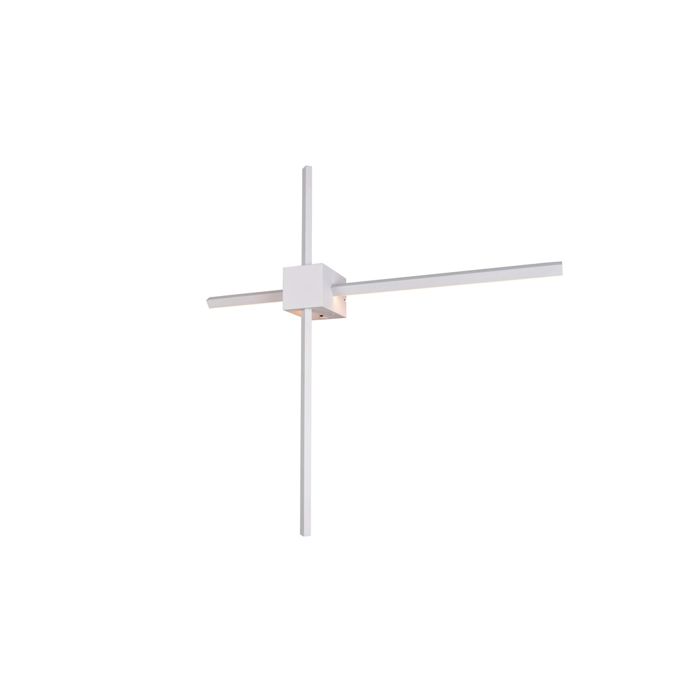 Lampe murale moderne Cassino blanc 67,5 cm Trio 4017807683240