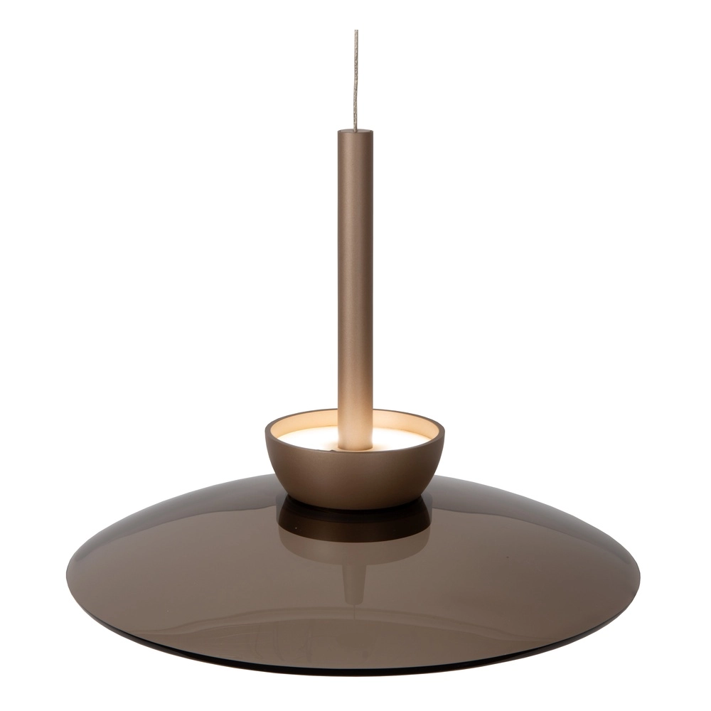 Suspension à LED en verre Santiago Ø 32cm - champagne Premium by Lucide 5411212221919