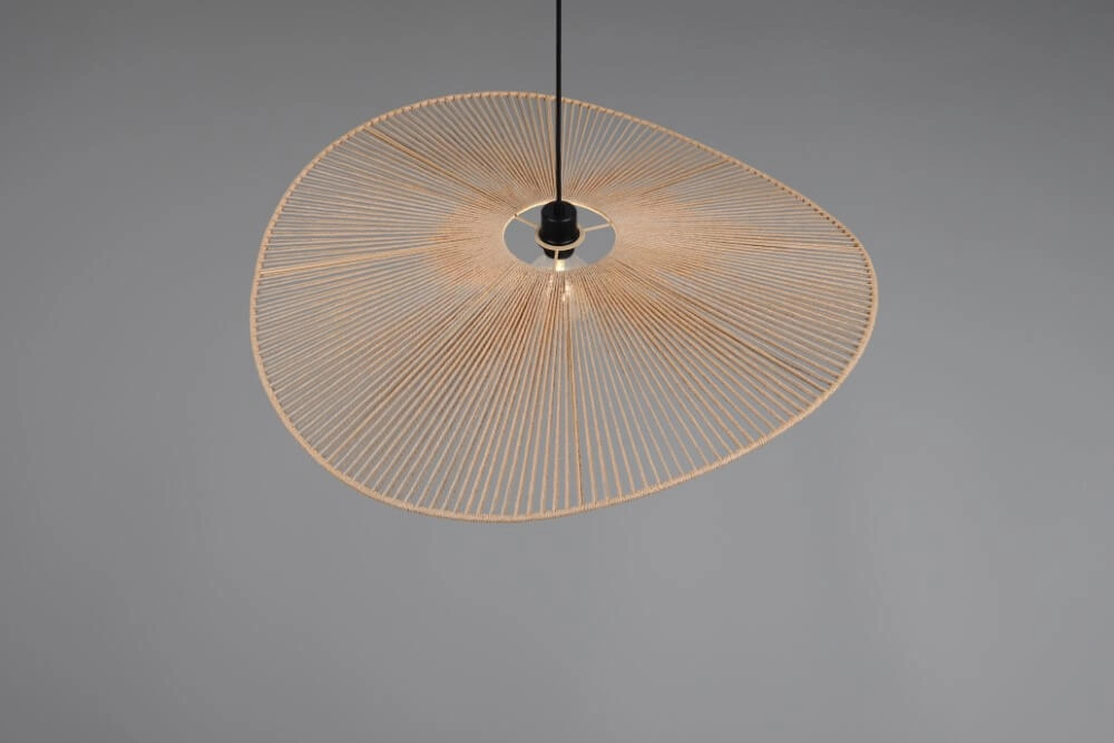 Grande suspension japandi Laurine Ø 78cm Trio 4017807637632