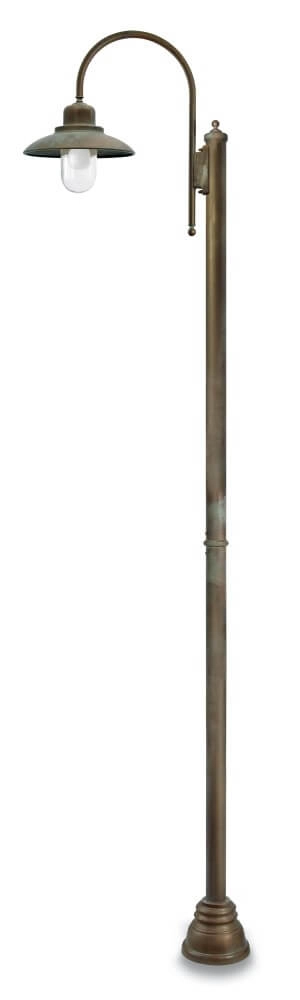 Lampe sur pied Patio M - laiton vieilli