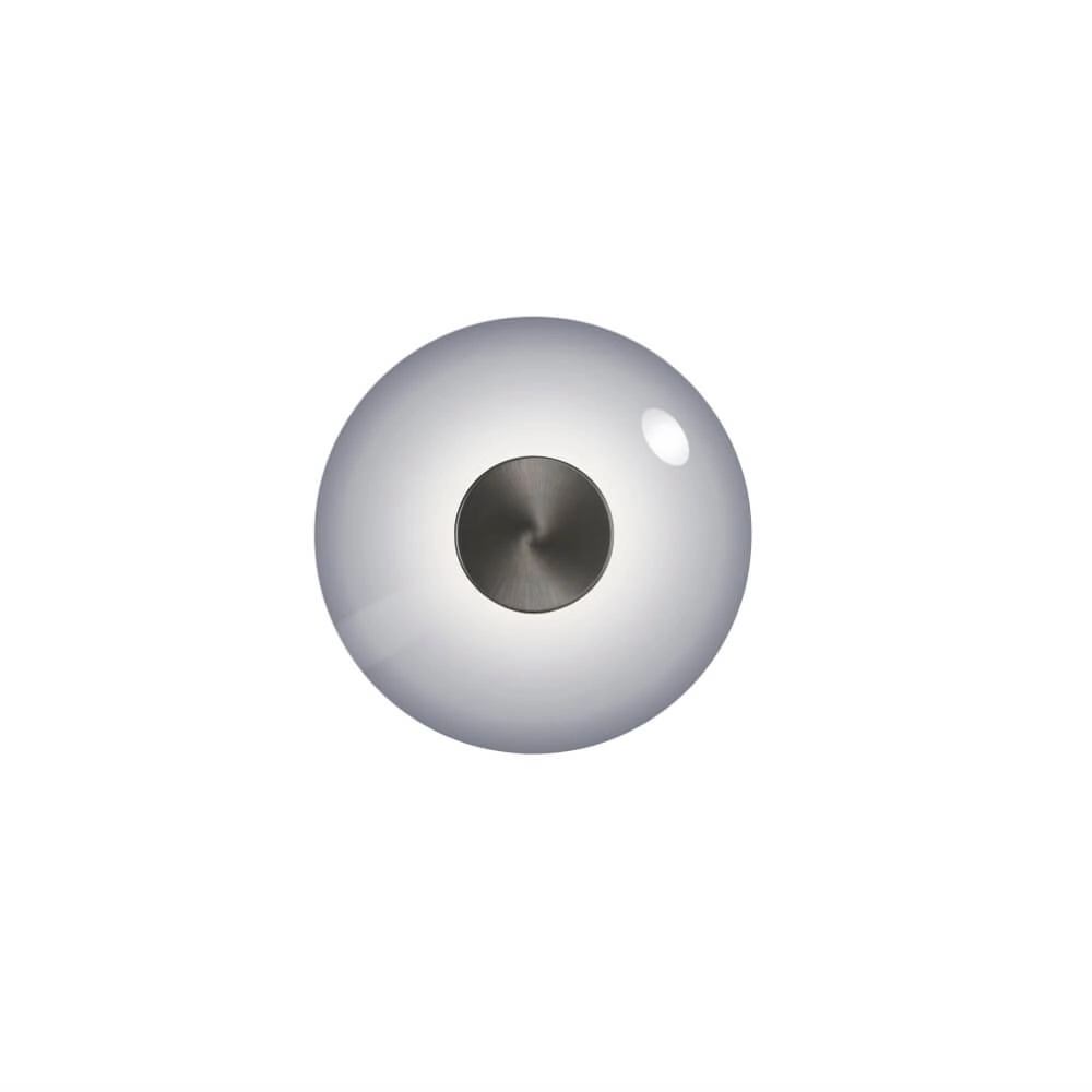 Applique design Pure Vitrum gris Paul Neuhaus 4012248382622