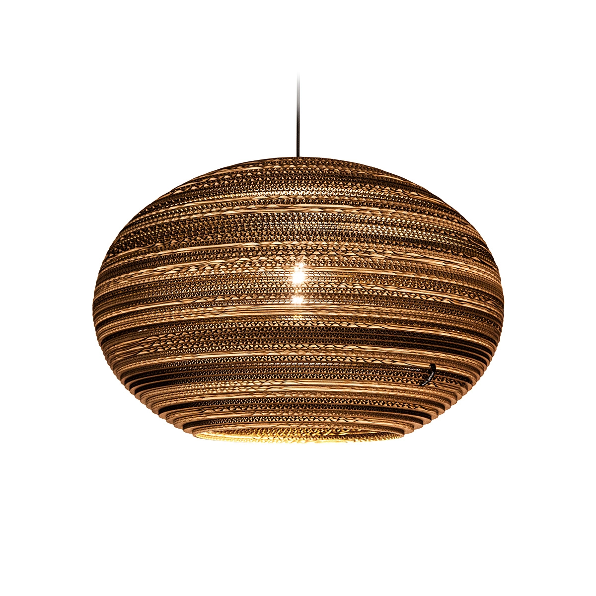 Lazy 640 Lampe suspendue en carton Ø 64cm