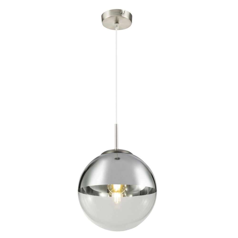 Lampe suspendue Varus nickel Ø 25cm