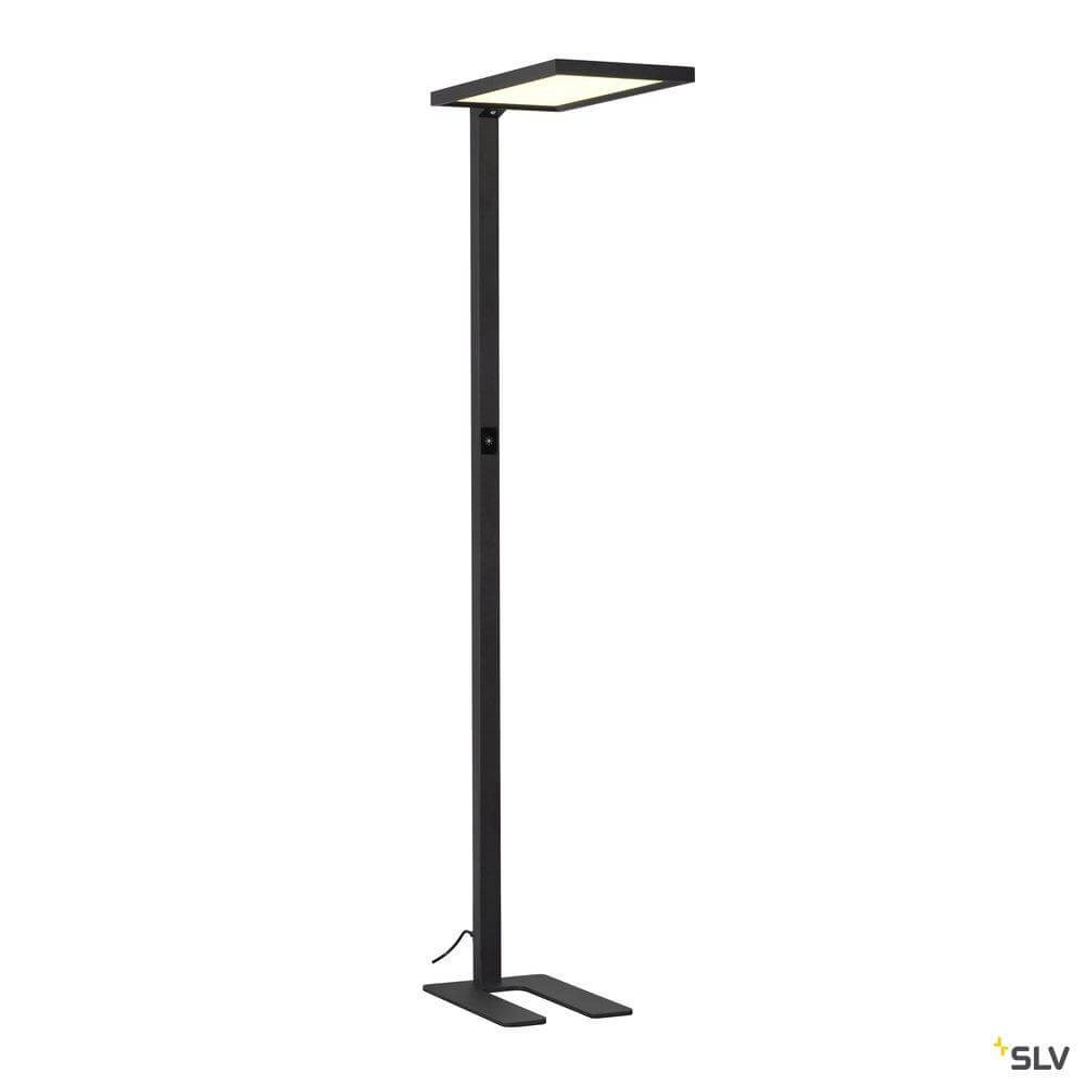 Lampadaire LED Worklight bureau 195cm noir SLV 4024163254632