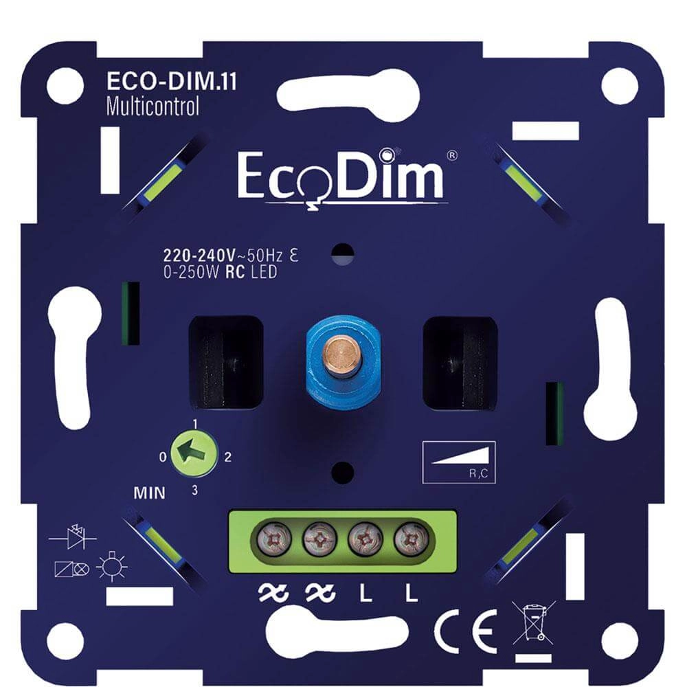 Led dimmer 0 tot 250W ecodim
