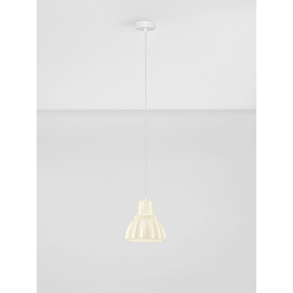 Lampe suspendue Picco Blanc avec de la crème Lyora 5212017495402
