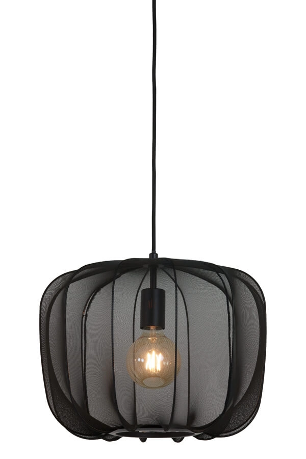 Suspension Bohème Plumeria noir Ø 40cm Light & Living 8717807651381