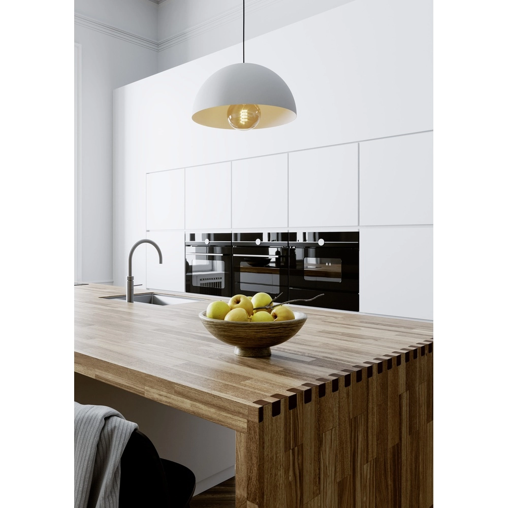 Lampe pendante blanche Gaetano Ø 38cm - E27 Eglo 9008606312634