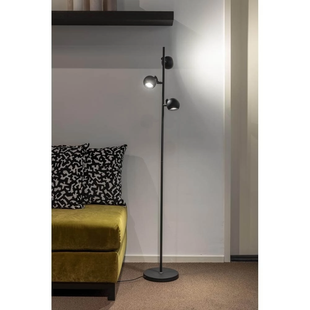 Lampadaire design Bolero noir 3 lumières Artdelight 8720701100800