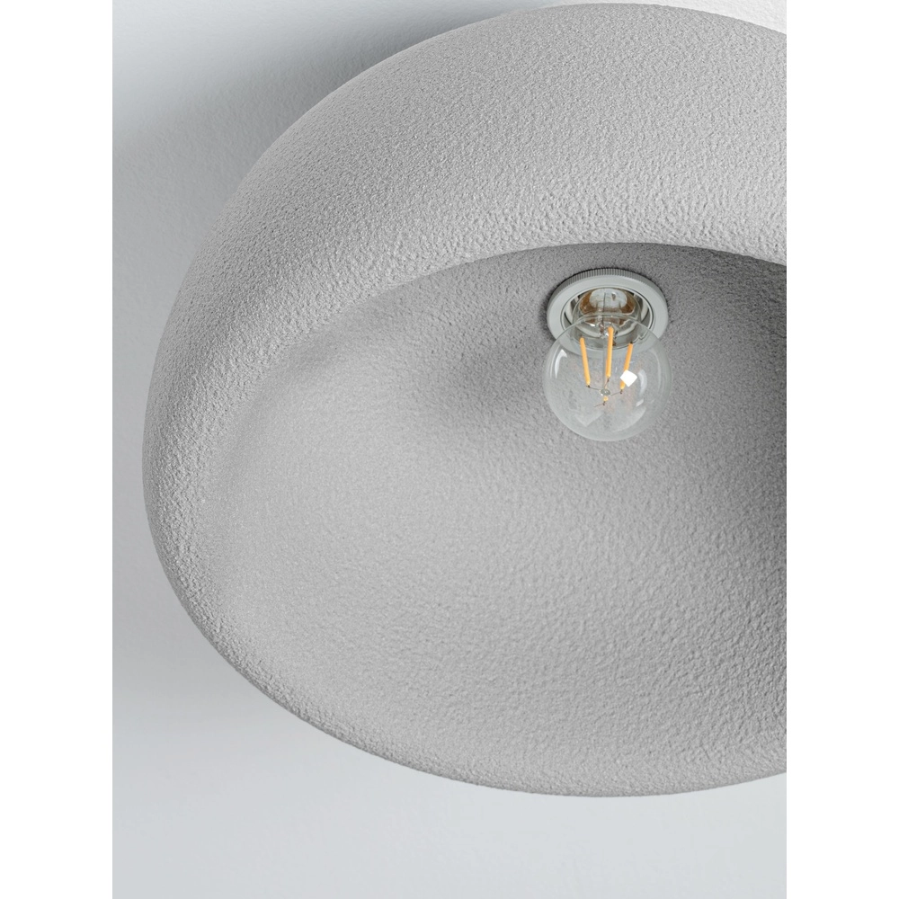 Lampe de plafond moderne Davo gris Ø 43cm Lyora 5212017495723
