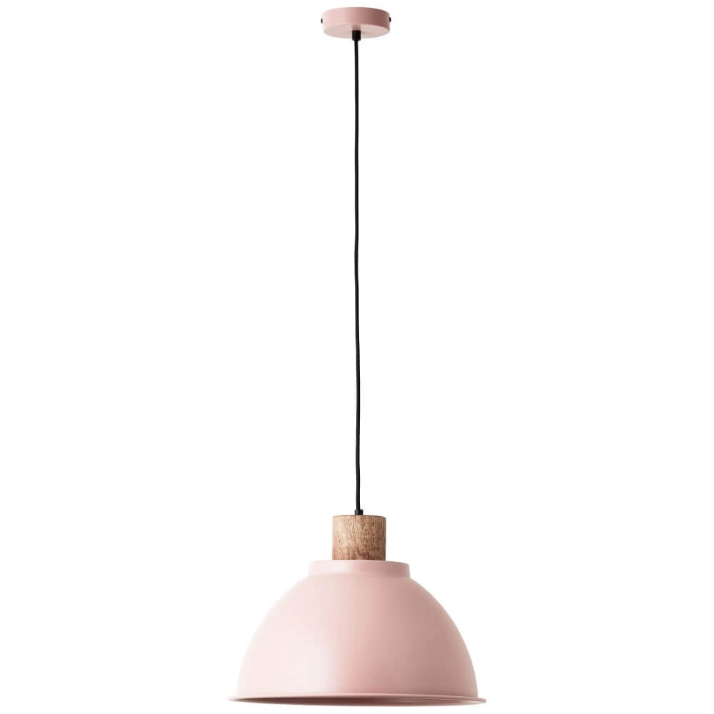Lampe suspendue Erena Ø 38cm rose Brilliant 4004353413032