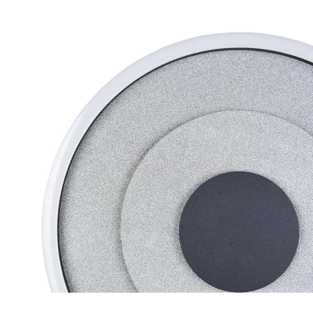 Lampe de plafond Yomo Rond noir Trio 4017807704457