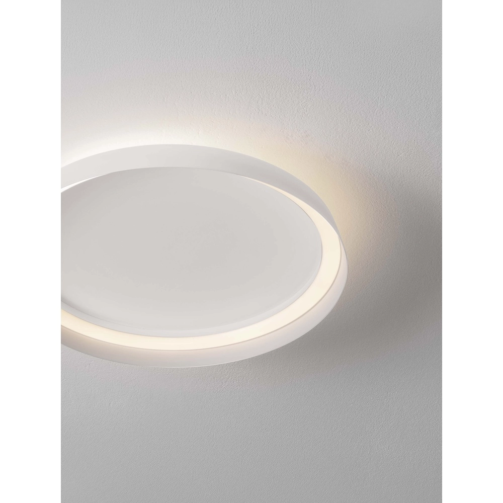 Plafonnier design Ormi Ø 45cm blanc Lyora 5212017463081