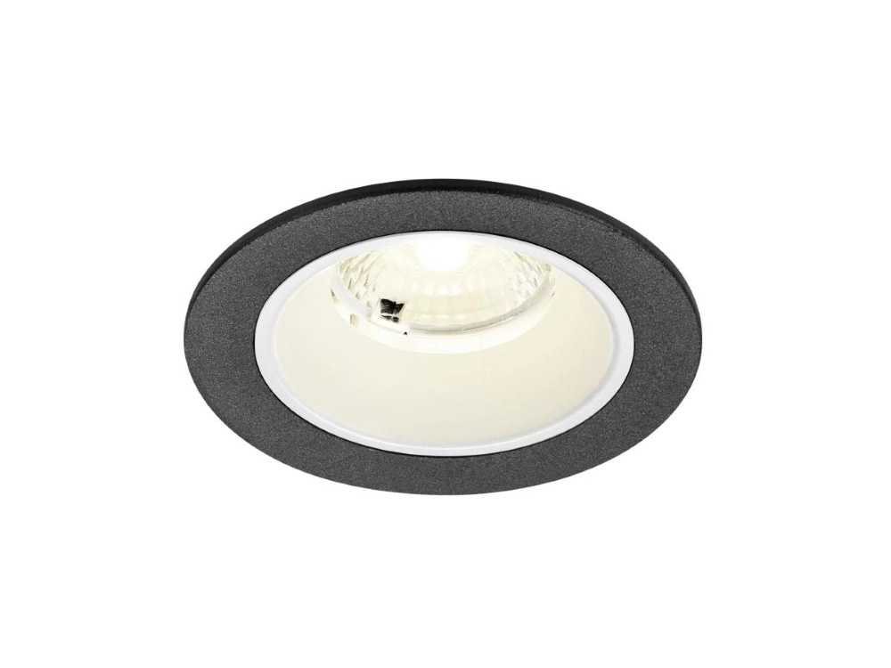 Spot encastré Numinos S noir/blanc 4000K - 40 deg