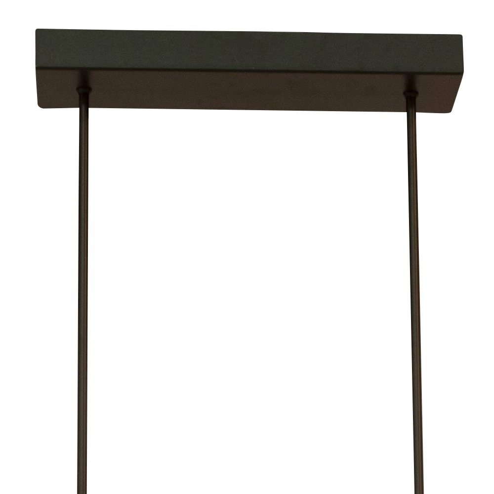 Lampe suspendue noire Real 3 avec de l'or 160cm Masterlight 8718121219677