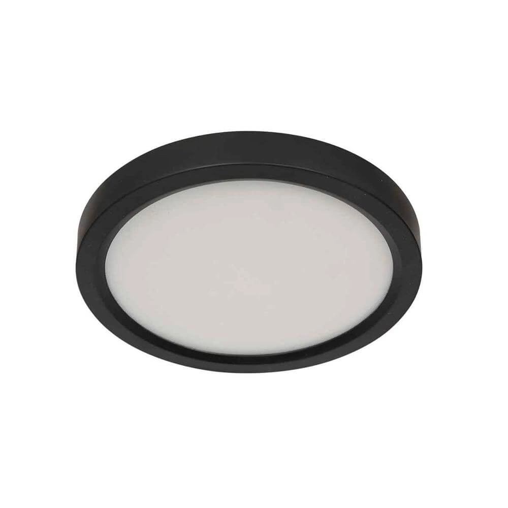 Plafonnier noir Walcie Ø 20cm Steinhauer 8712746176575