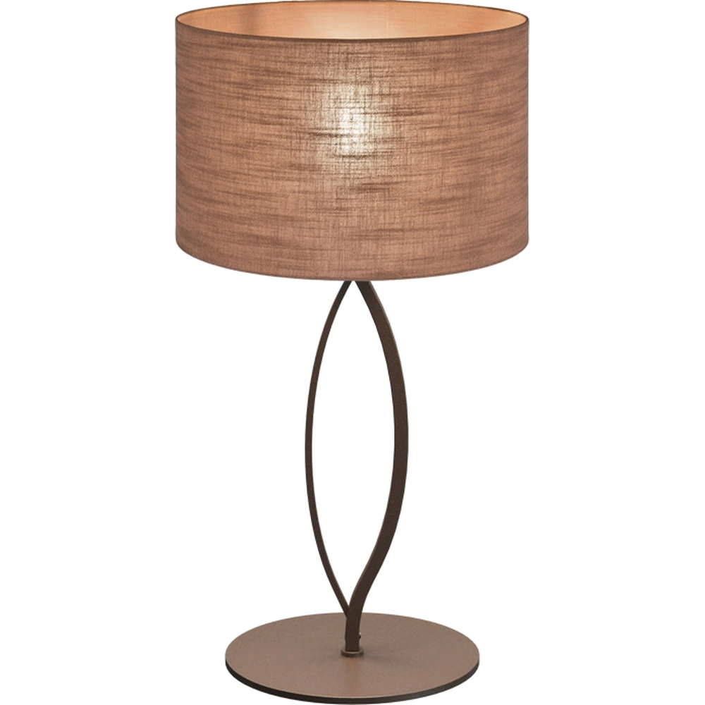 Lampe de table Terry Duno cacao Ø 30cm