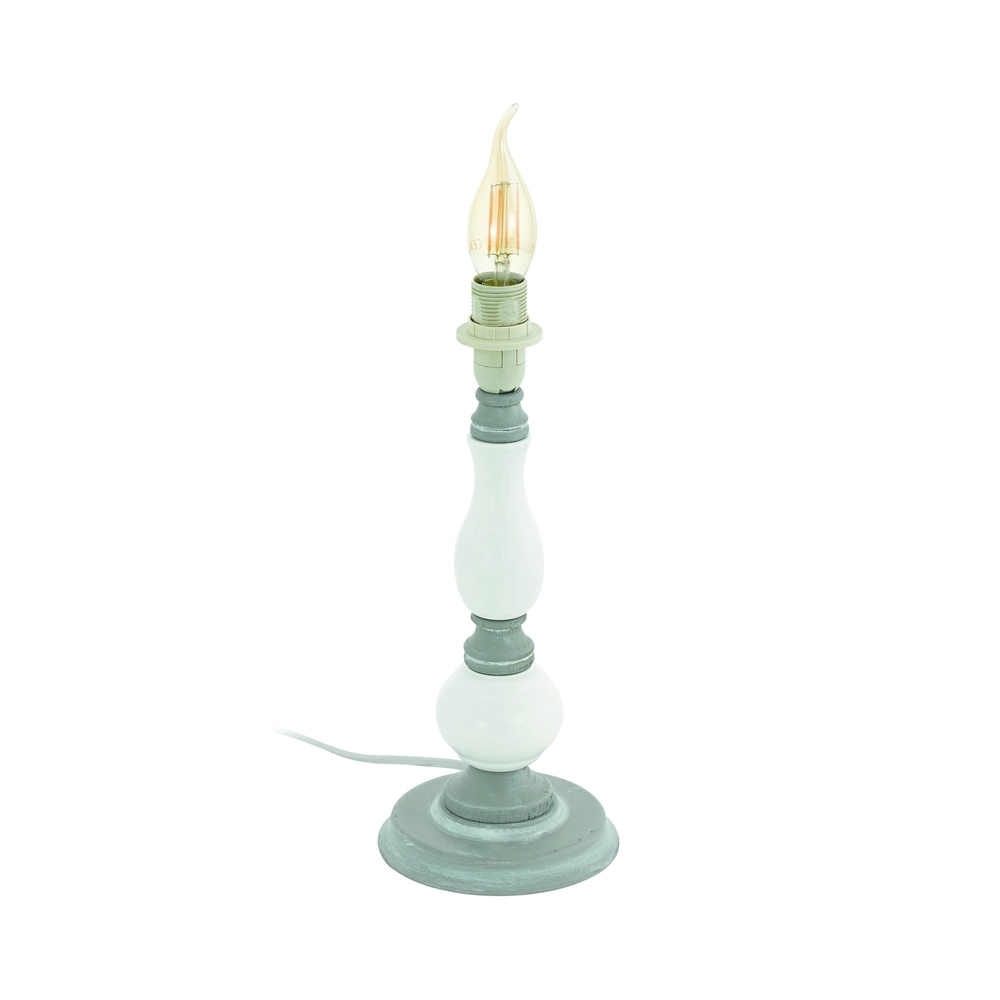 Lampe de table classique Ties gris