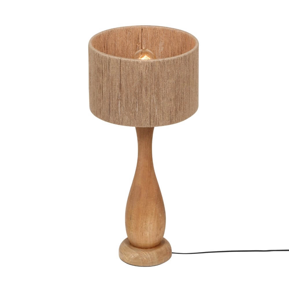 Lampe de table en corde Toba 54 cm Lampe de table en corde Toba 54 cm