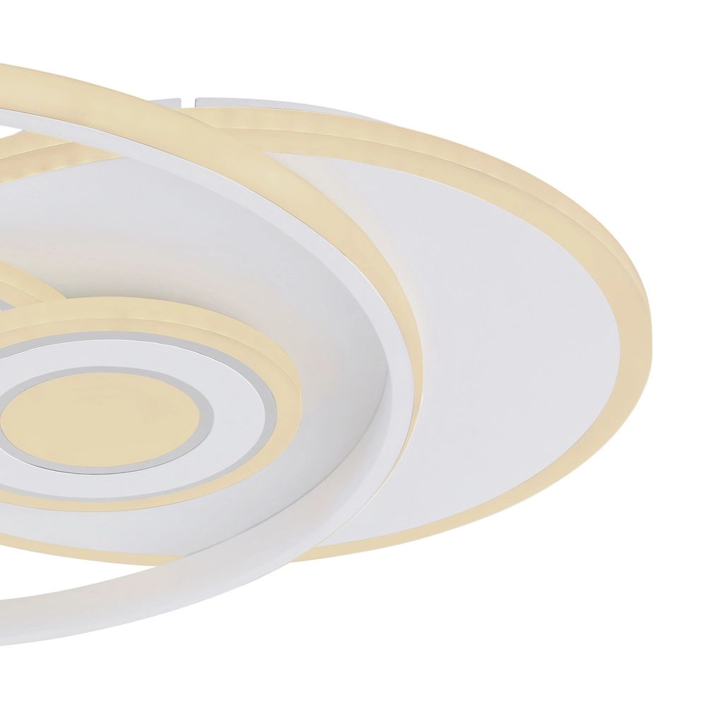 Lampe de plafond à design Roderick manche blanche 2700-6000K Globo 9007371445745
