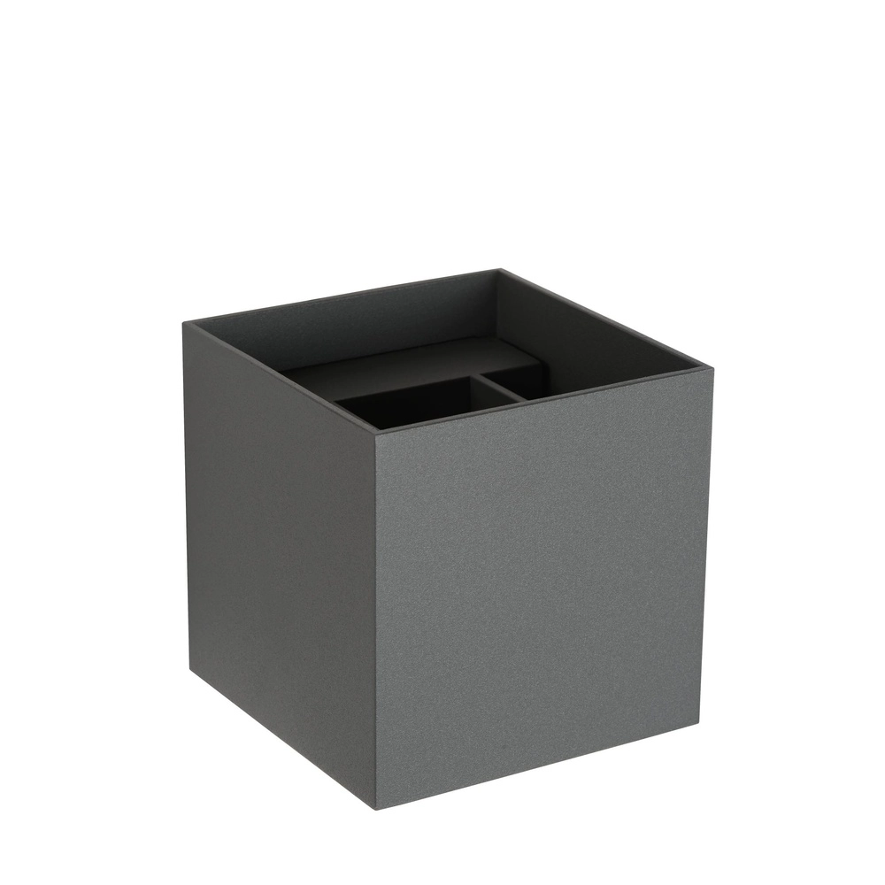 Projecteur mural carré Xio 2700K gris