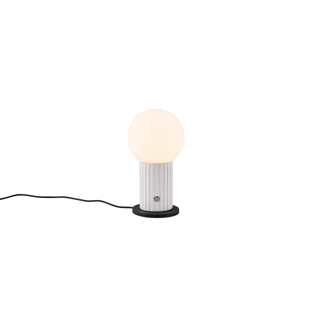 Lampe de table rechargeable Tauris blanc Trio 4017807643497