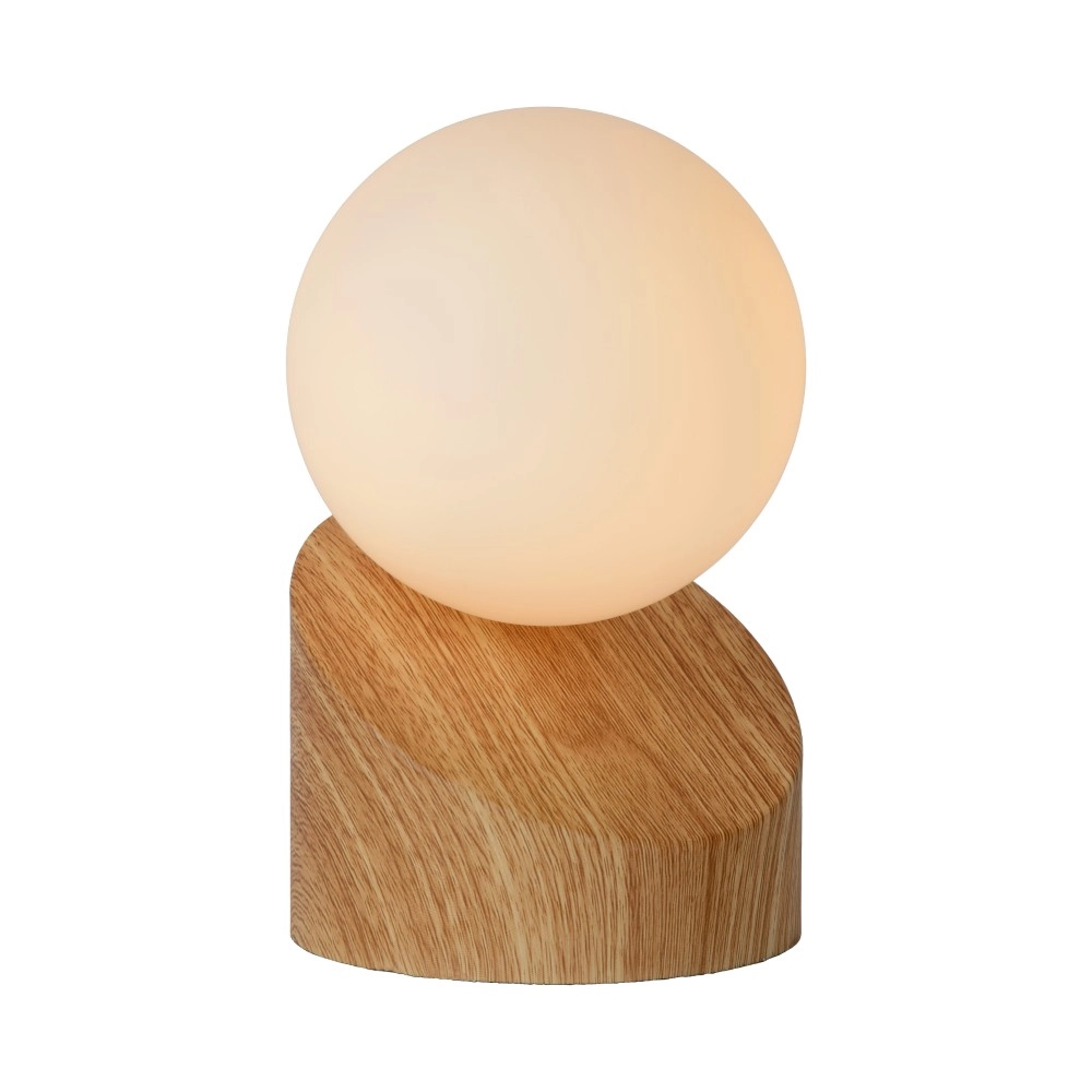 Lampe de table de conception Len Aspect bois clair
