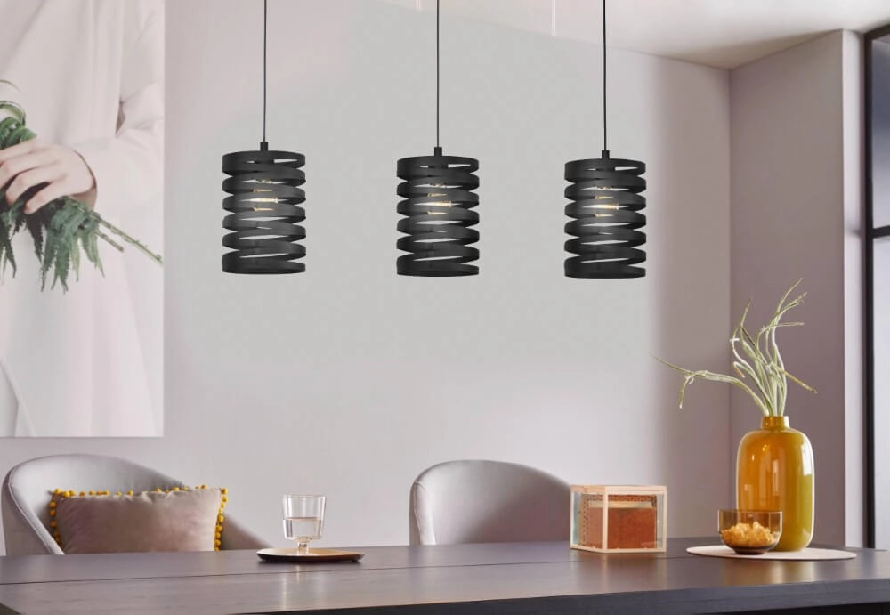 Suspension de table à manger Cremella 3 x E27 Eglo 9002759993474