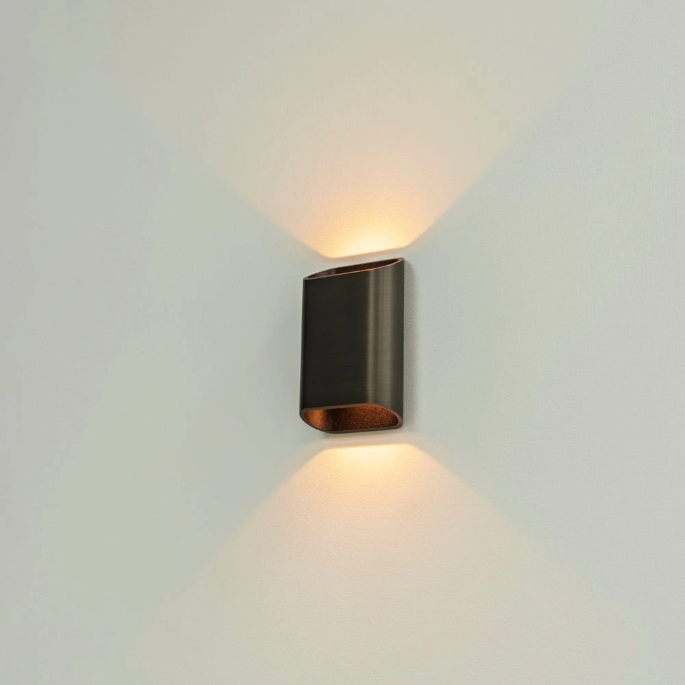 Lampe murale Diaz S Bronze foncé Artdelight 8720701104648