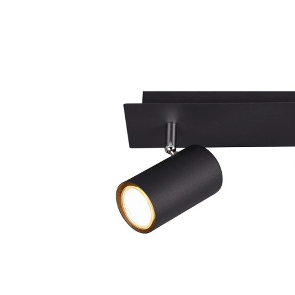 Spot Marley 2 lumières noir mat Trio 4017807408638