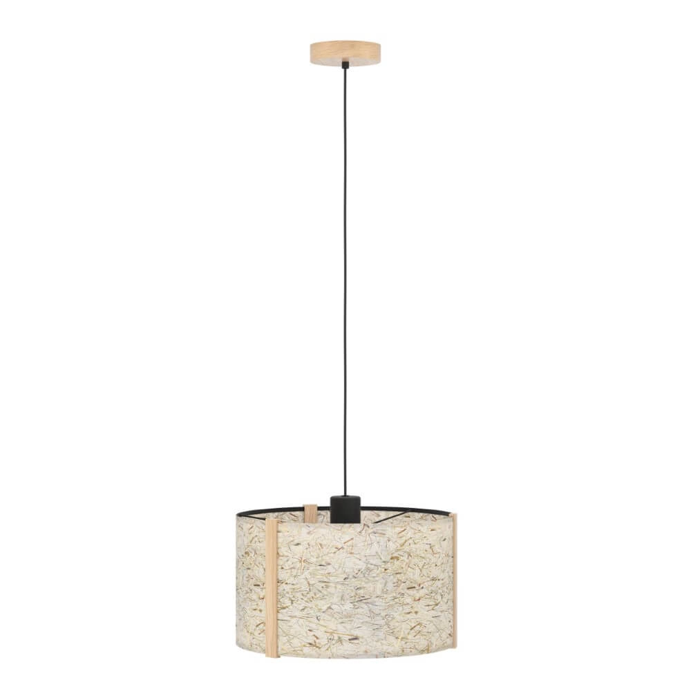 Plafonnier en bois Hontongas avec capuche beige Stars of Light 9008606274628