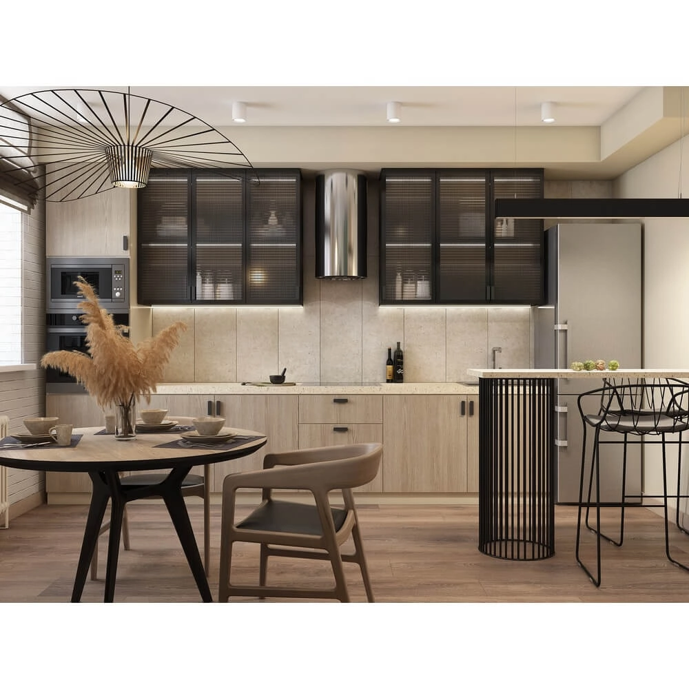 Spot LED rond en saillie Iblocc blanc Lyora 4255805302798