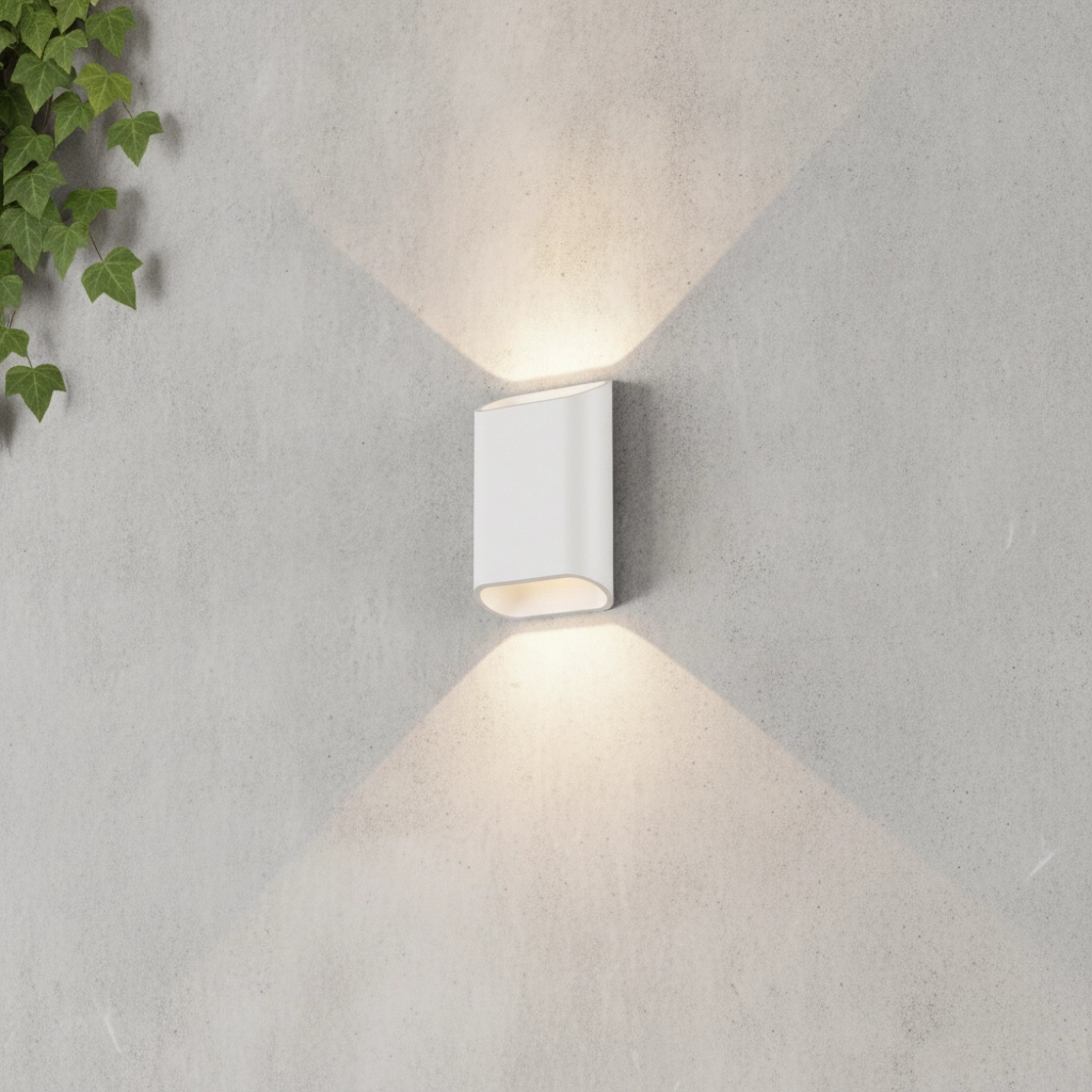 Lampe murale de conception Diaz-S Blanc pâle à blanc chaud