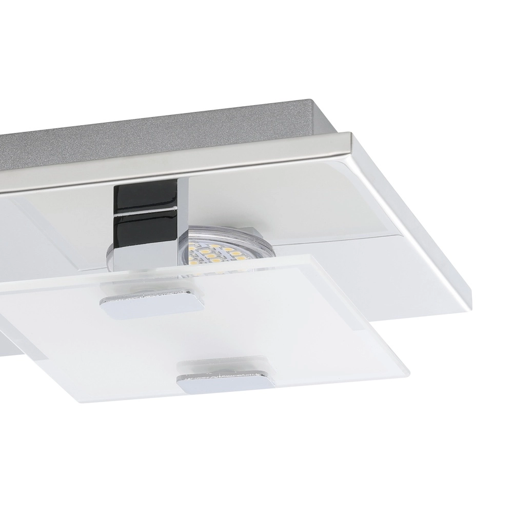 Lampe de plafond moderne Vicaro Chrome à deux lumières Eglo 9002759933128
