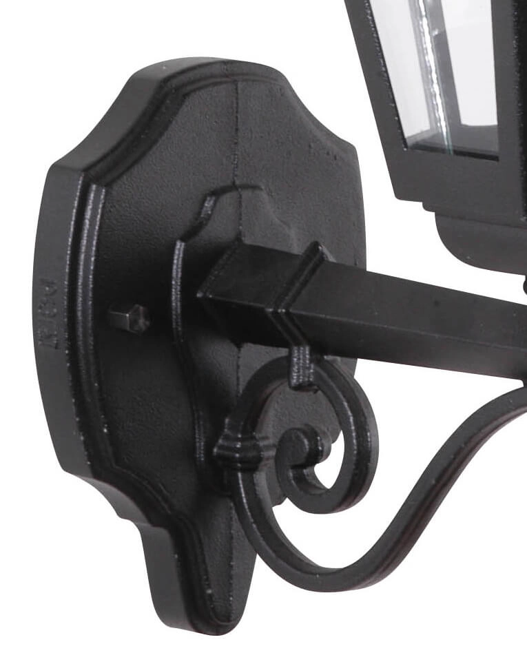 Applique classique Teccia Up 50 cm noir Franssen 8019093023034