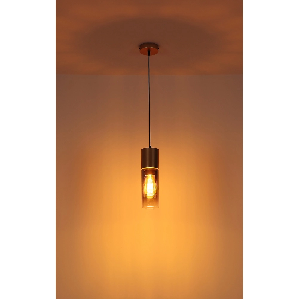 Lampe suspendue Annika Conception marron Globo 9007371525904