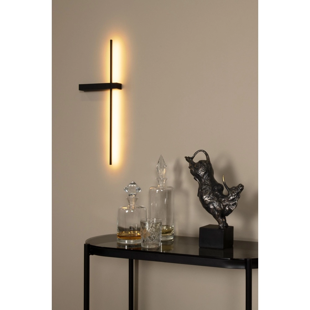 Lampe murale élégante Segin Noir 60 cm Lucide 5411212126900