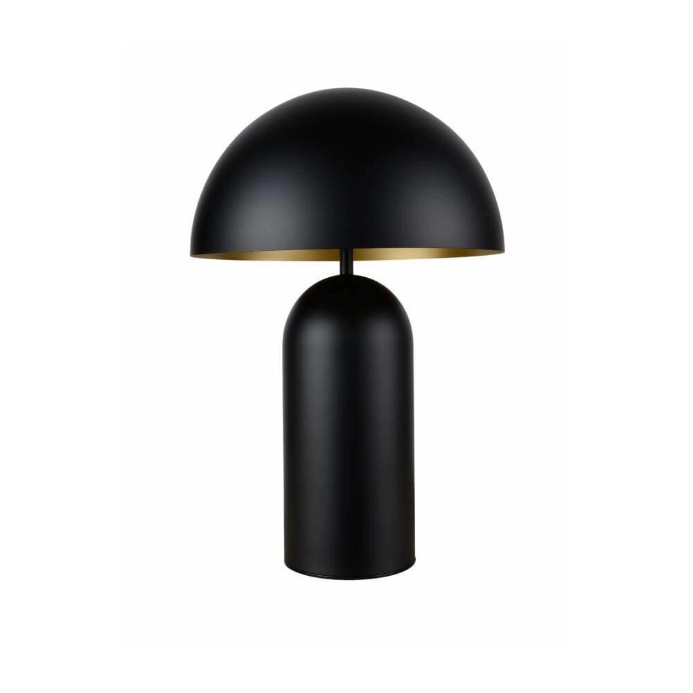 Lampe de table Best Ø 25cm noir avec or