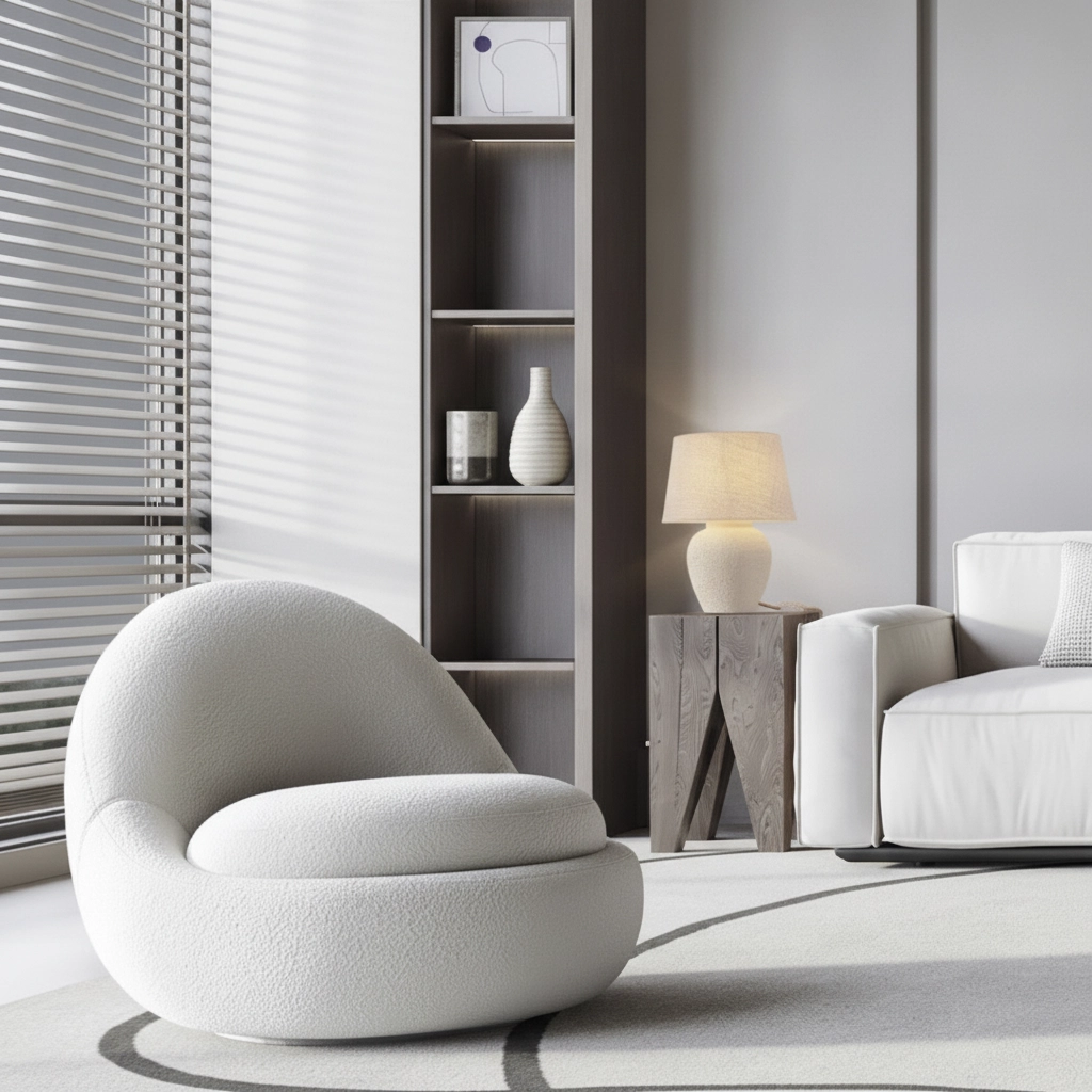 Lampe de table Japandi Tero beige